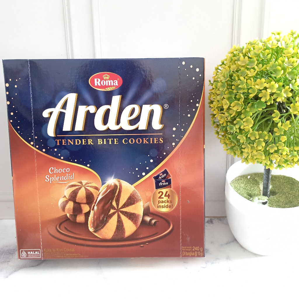 

ARDEN BOX FESTIVE PACK ISI 24- Arden Box/Arden Pack/Arden Cokelat/Roma Arden/Arden Tender Bite Cookies/Choco Splendid/Arden Pack