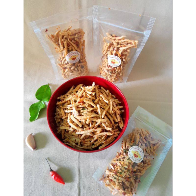 

Basreng pedas daun jeruk & original daun jeruk