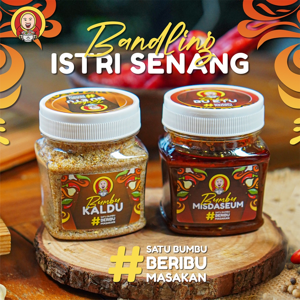 

BUNDLING ISTRI SENANG (Bumbu Kaldu & Misdaseum Bu Etu)