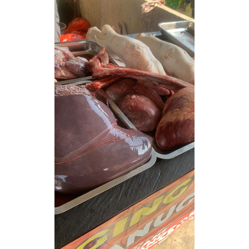 

Hati sapi dan Paru Sapi