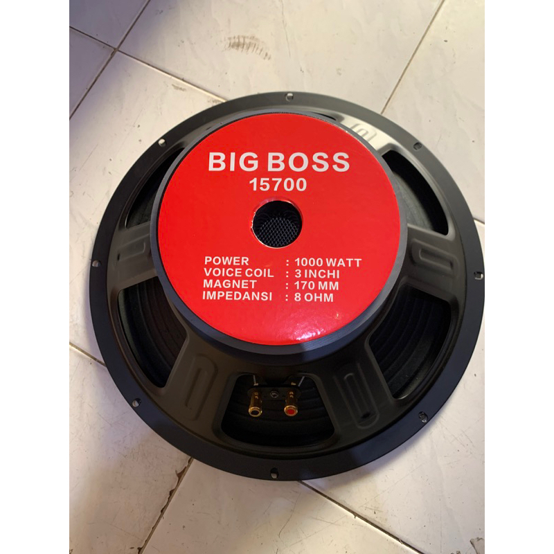 Speaker 15 inch Bigboss 15700 vc 3'' coating 1000watt original