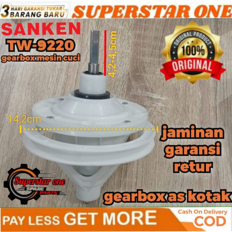 Gearbox Mesin Cuci Sanken 2 Tabung TW - 9220/TW 8038/TW 928