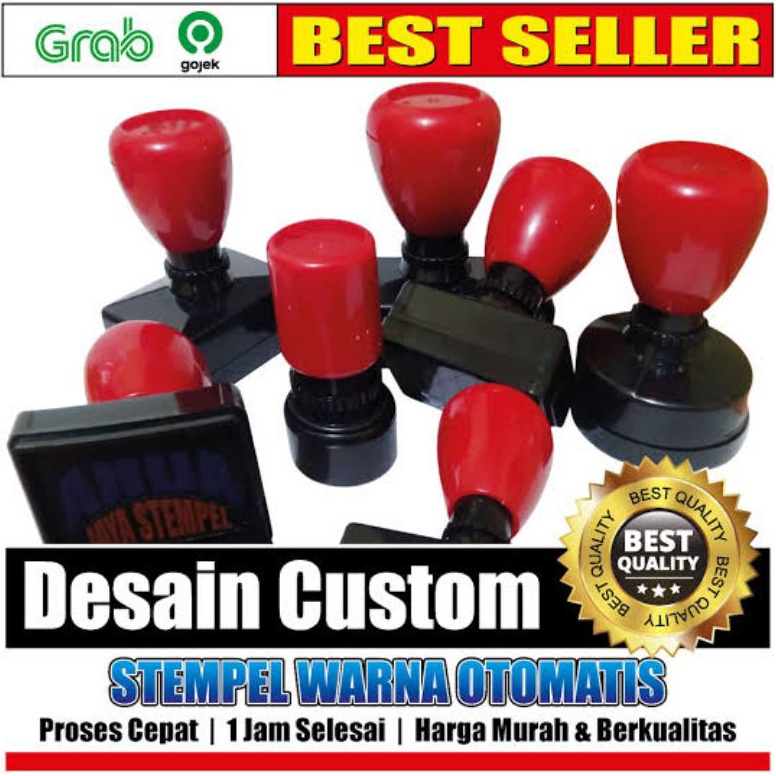 

KODE K25E Stempel otomatis khusus pesanan instan siap 12jamwajib fast respon