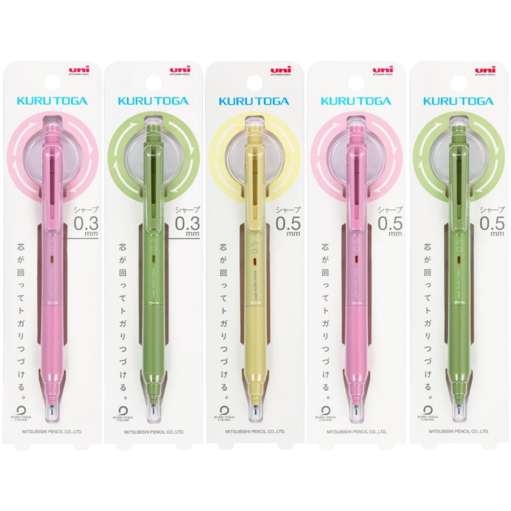 

KODE X93T Uni Kuru Toga KS Mechanical Pencil 5mm Kurutoga Pensil Mekanik Limited Colors