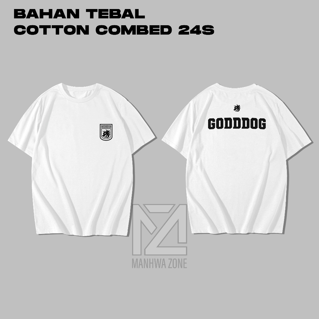 Kaos Goddog Versi Baru / Tshirt Godddog Seong Yohan New Version