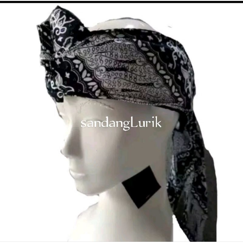 ikat kepala sunda buka/totopong sunda/udeng jawa barat