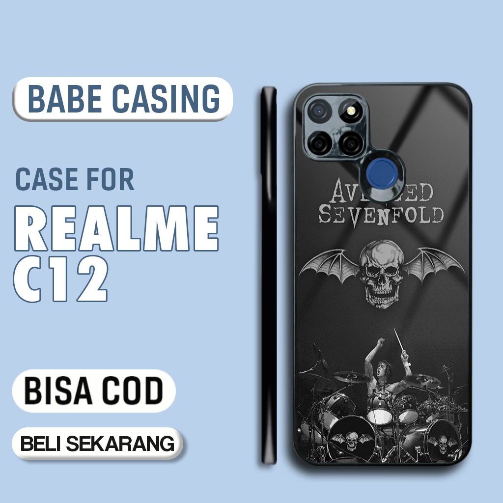 Case Realme C12 Terbaru - Casing Realme C12  - Motif Avenged 07 - Hardcase Premium Glossy - Softcase