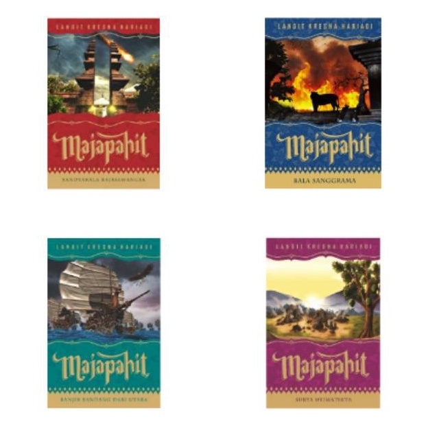 KODE C88V Buku Seri Majapahit 1234  Langit Kresna Hadi