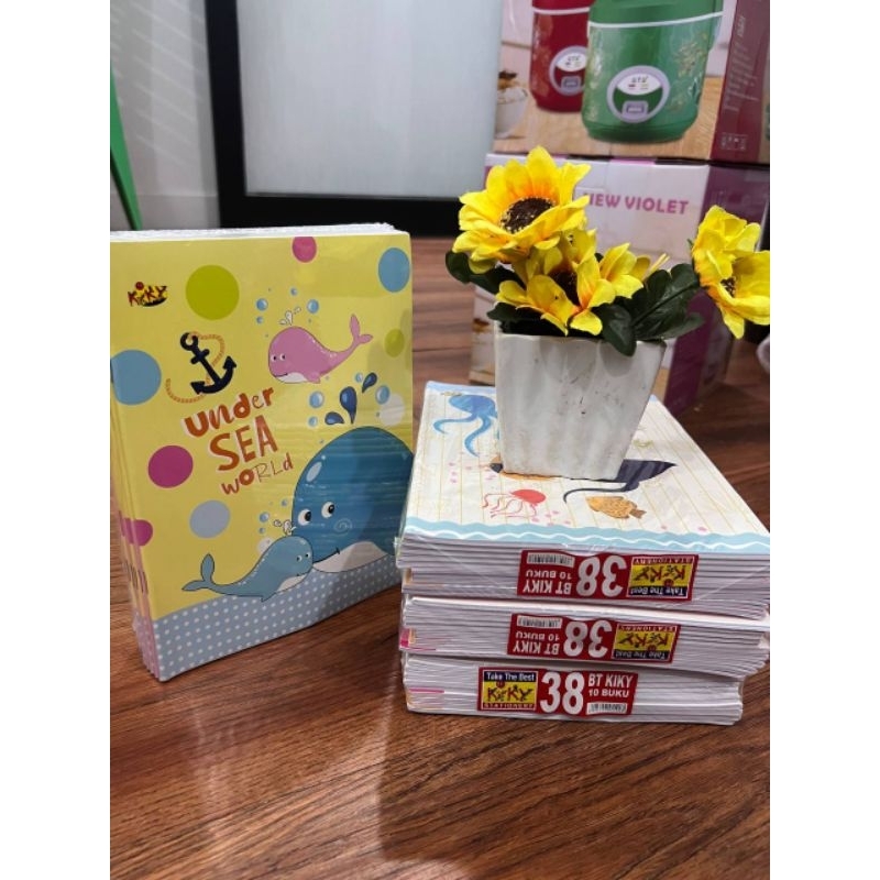 

10 Buku Tulis Kiki isi 38 Lembar