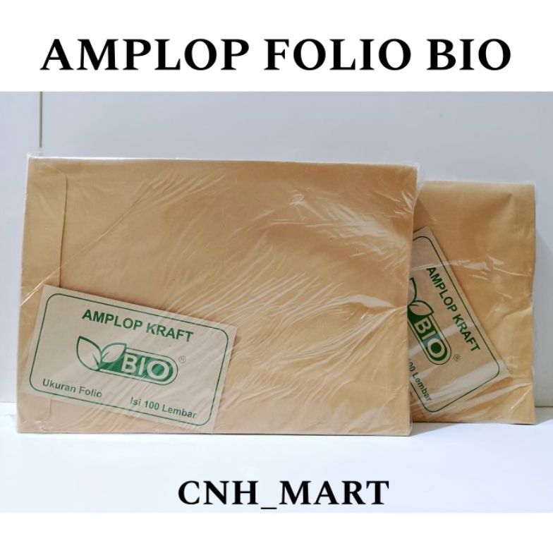 

KODE V3G Amplop Coklat Folio Bio Isi 1 Lembar Amplop F4 BIO