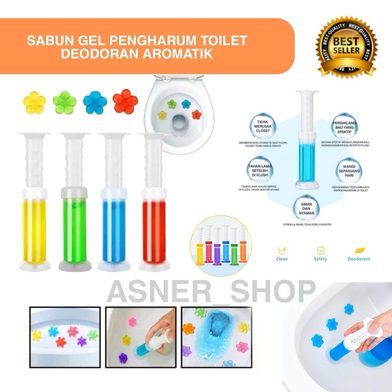 Pengharum Gel Pewangi Closet Toilet Wc Anti Bakteri Steril