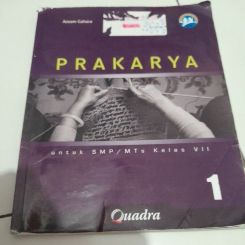 

prakarya 1 quadra kelas 7 smp