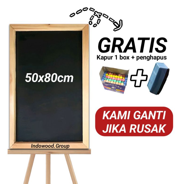 

KODE N24P blackboard 5x8cm Stand tinggi 13cm Papan Tulis Kapur