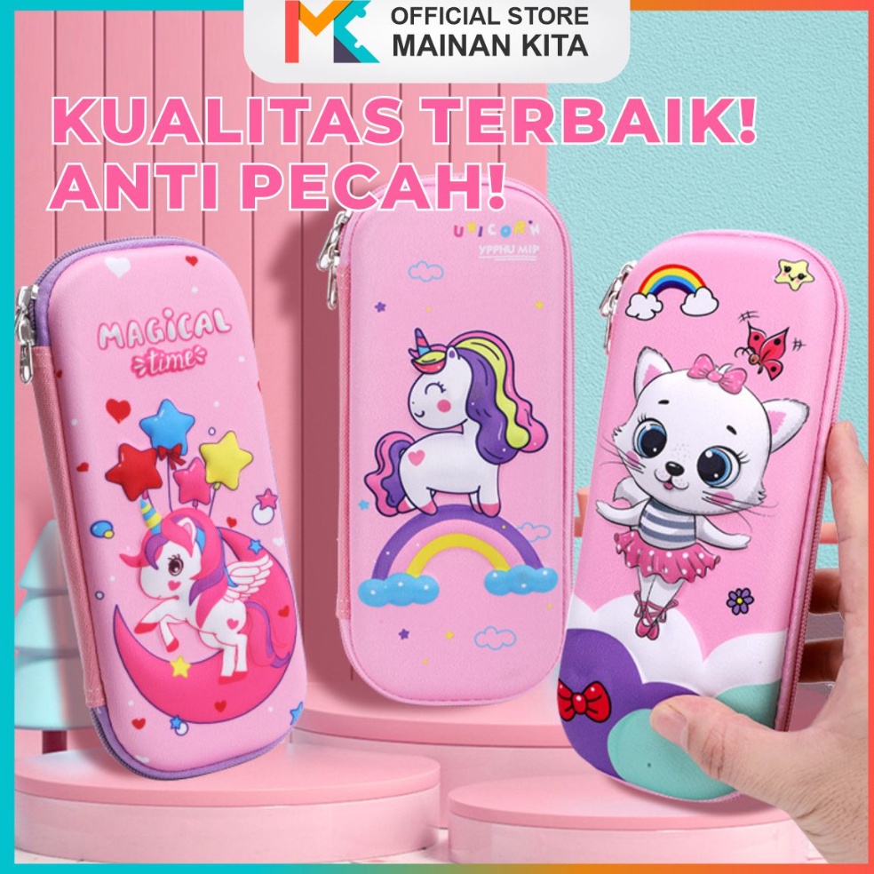 

New Arrival MK99 Tempat Kotak Pensil 3D Timbul Karakter Lucu
