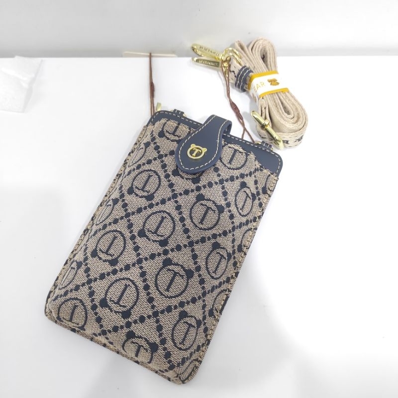 TTWNBEAR ORIGINAL TT2345 PHONE BAG KANVAS - TAS SLING WANITA - TTWNBEAR