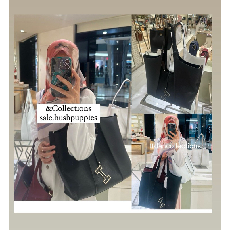 READY,TAS WANITA ELZA HOBO ORIGINAL HUSH PUPPIES,MODEL TERBARU