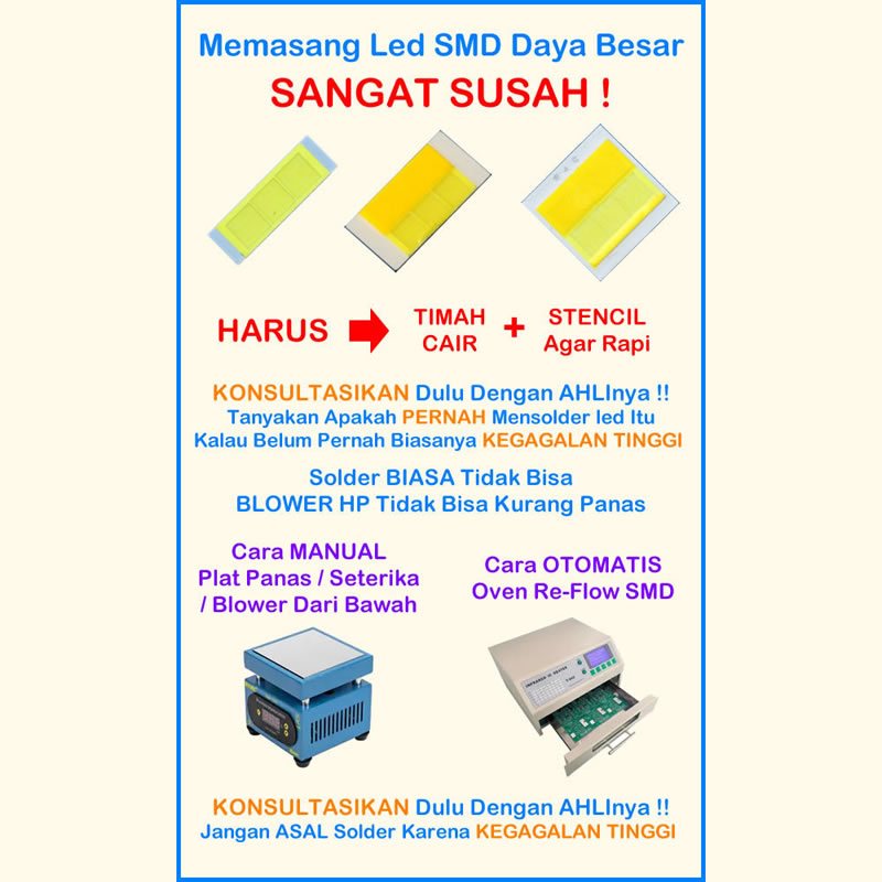 Jtterang Chip Led 3570 30W 3C Single Putih Mcp Csp Laser Projie Dakar Biled 9V