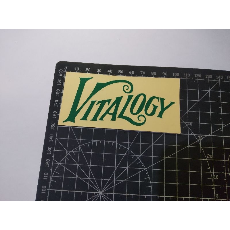 

cutting stiker vitalogy