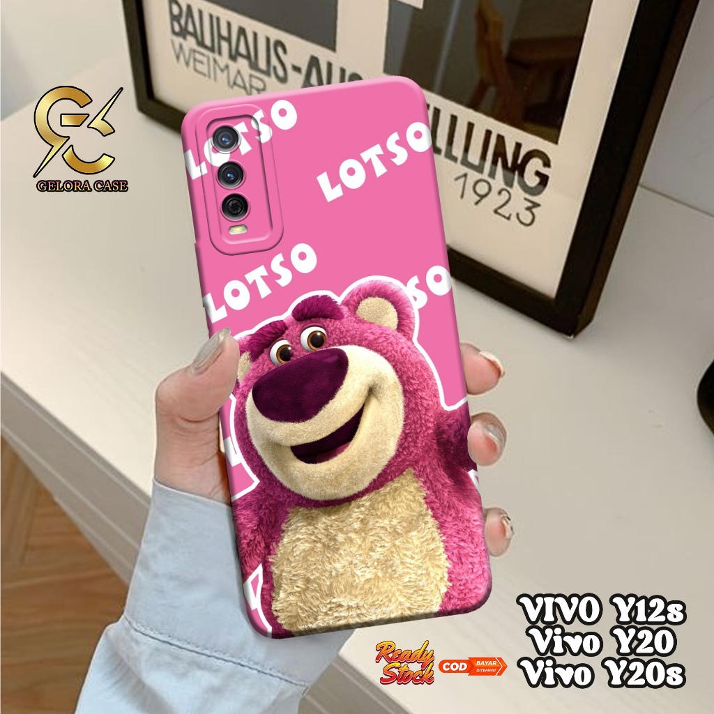 Case Vivo Y12S / Y20 / Y20S - geloracase - Casing Vivo Y12S Vivo Y20 Vivo Y20S - Motif case Cartoon 