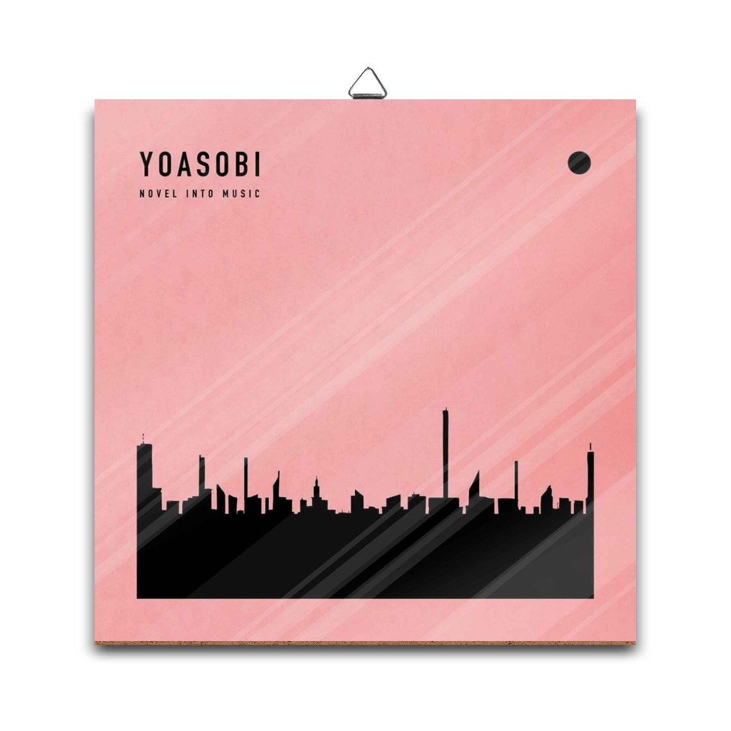 Poster dinding kayuYOASOBI THE BOOK 2-JAPAN MUSICmaterial MDF