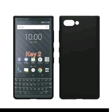 Softcase Matte Blackberry Keyone / Key 2 Ultrathin Frosted Premium  Silikon Case