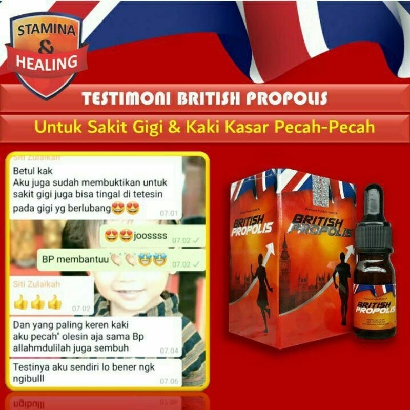 BRITISH PROPOLIS PROPOLIS MURNI 100% ASLI OBAT HERBAL Mengobati Sakit Gigi BY IPPHO SANTOSA
