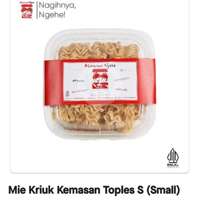 

Makaroni NGEHE Mie Kriuk BOX SMALL