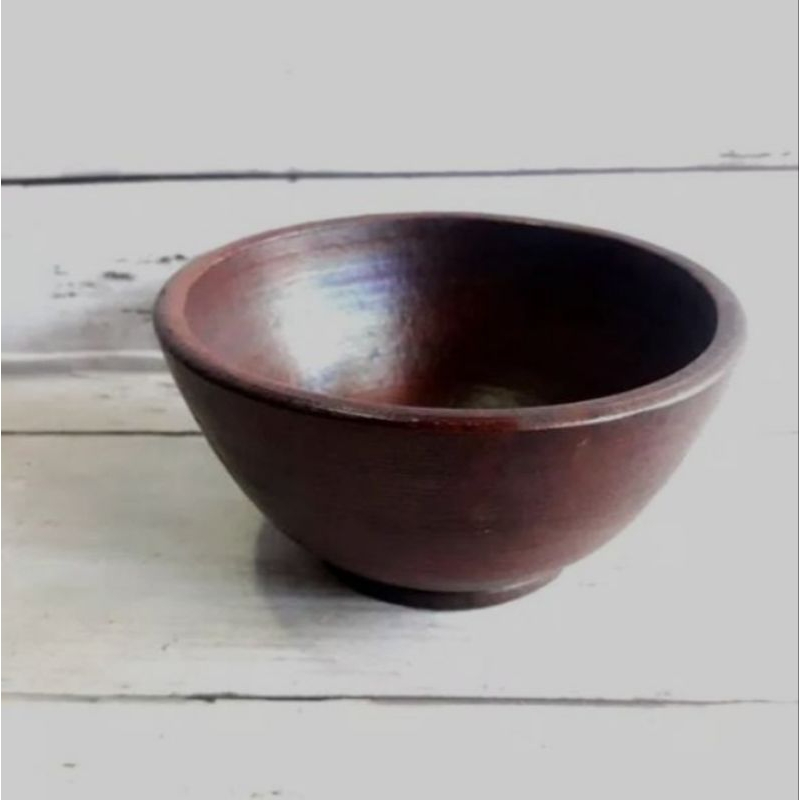 Mangkok Gerabah Tanah Liat