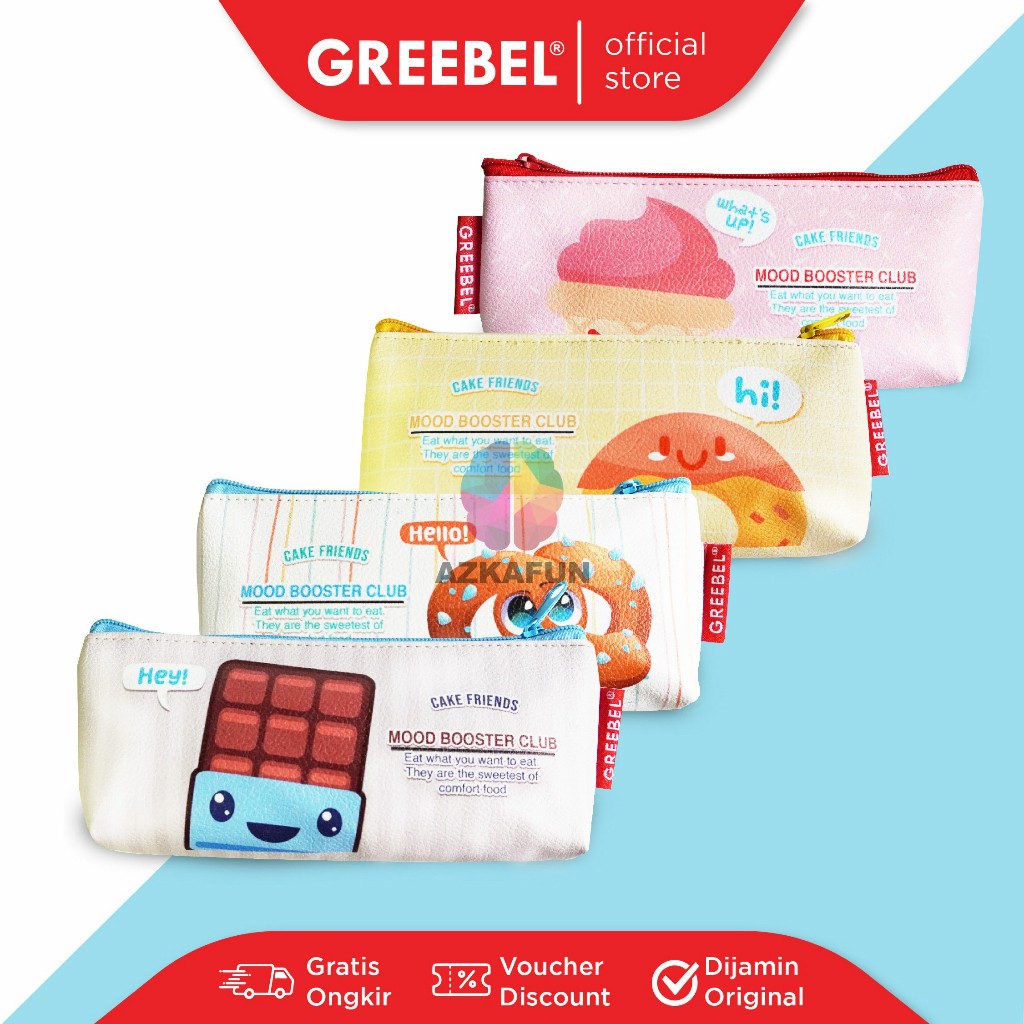 Tempat pensil Greebel   0105-02 MIKA - kotak pensil aesthetic