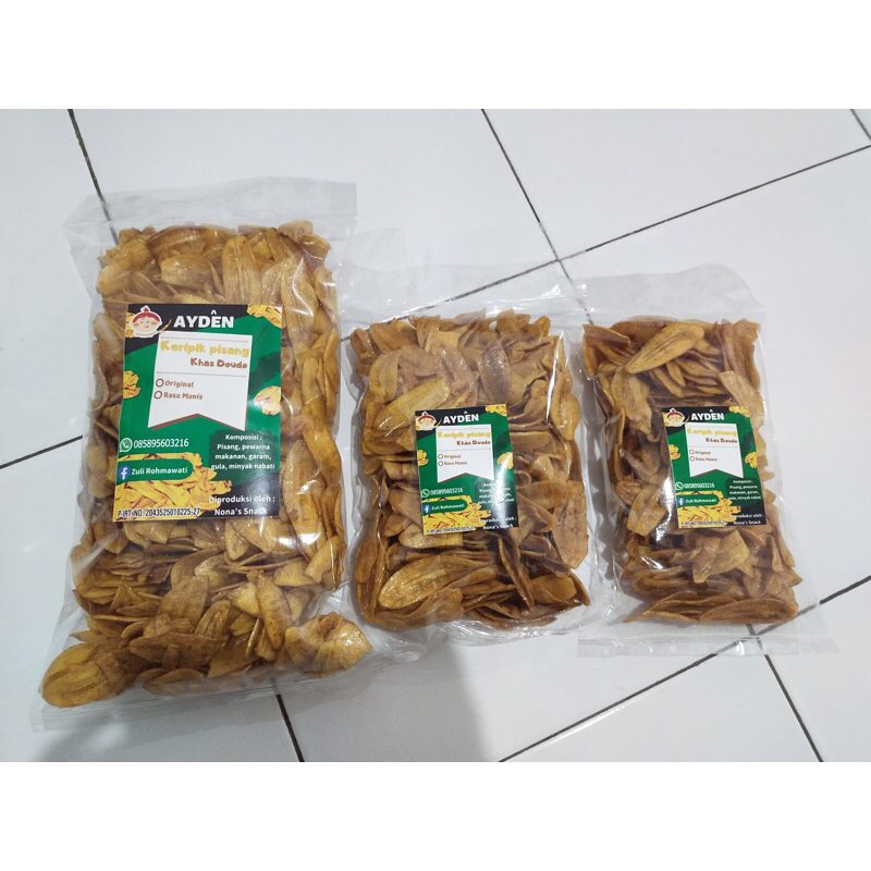 

kripik pisang manis ayden 500 gram