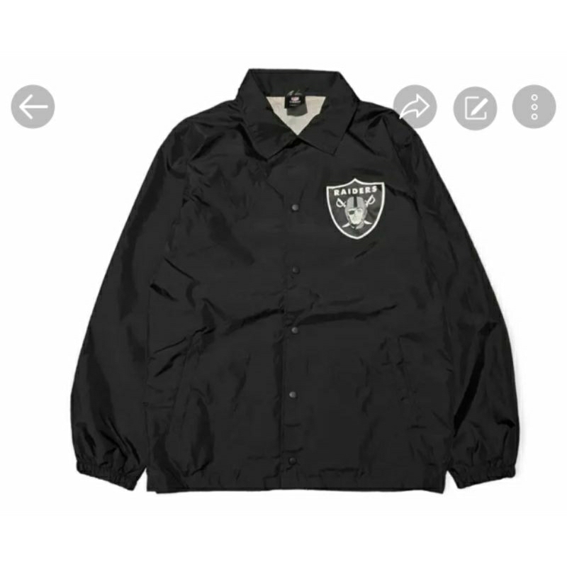 Coach Jacket NFL Raiders vintage second