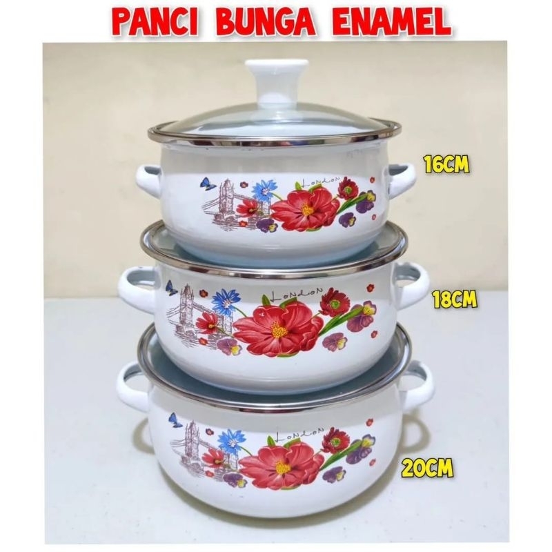 PANCI SET BUNGA / PANCI SET / PANCI PLUS TUTUP / PANCI SUSUN ISI 3