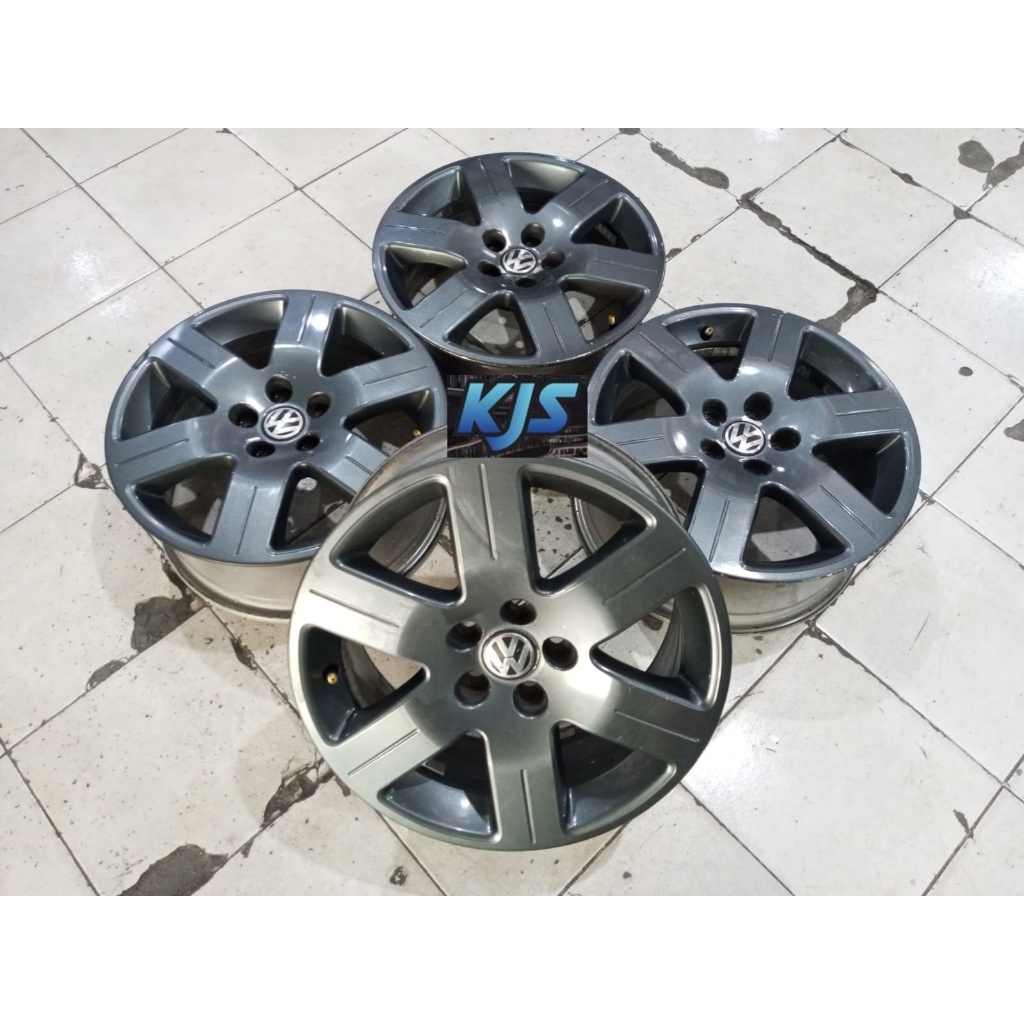 Velg Mobil Copotan Bekas R16 VW Pcd 5x112 Ring 16 Buat Mercy Luxio Granmax Innova Ertiga New Carry P