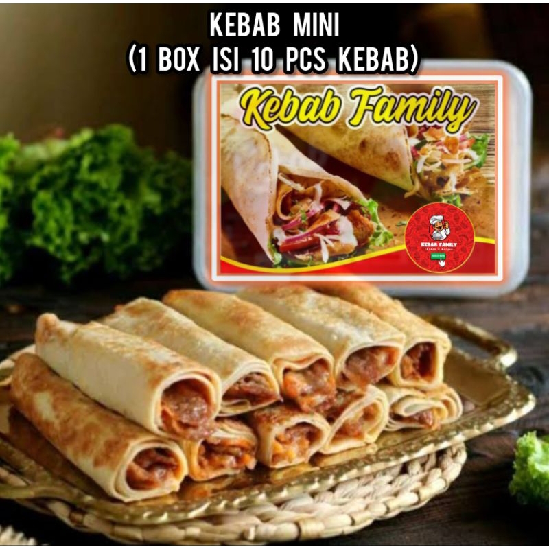 

Kebab Frozen Daging (Isi 10 Pcs Kebab)