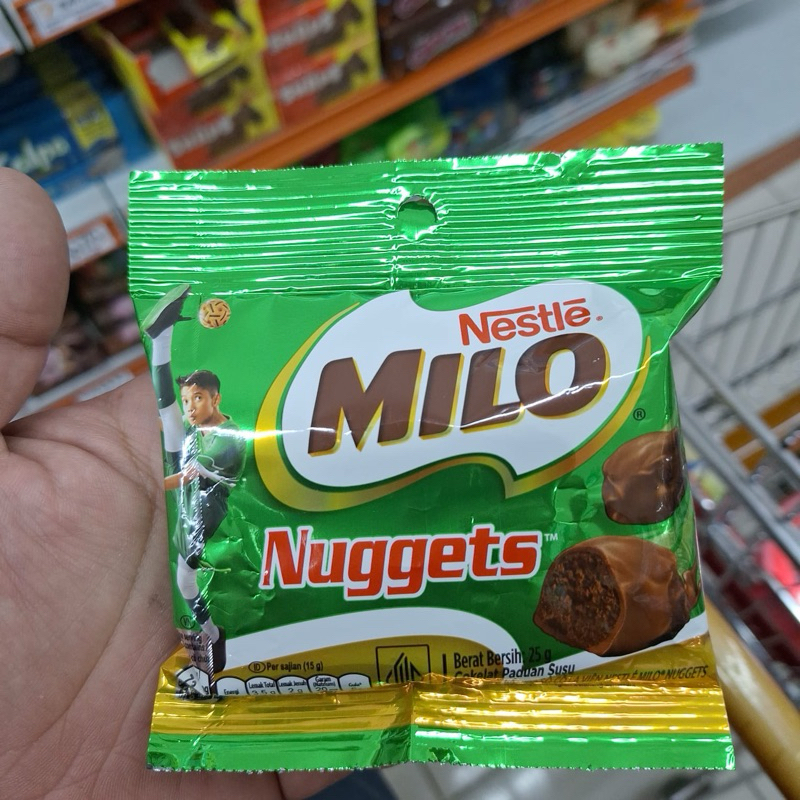 

MILO Nuggets 25gram coklat susu