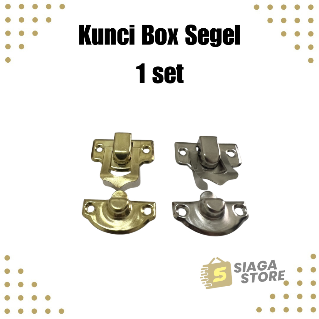 Kunci Box 2,5cm Segel Peti Lock Box Plakat