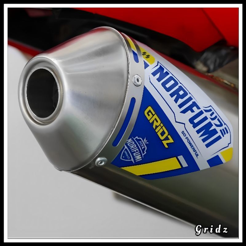 Knalpot NORIFUMI Gridz KLX140 KLX150 CRF150L WR155 DTRACKER150 VIAR CROSS X150
