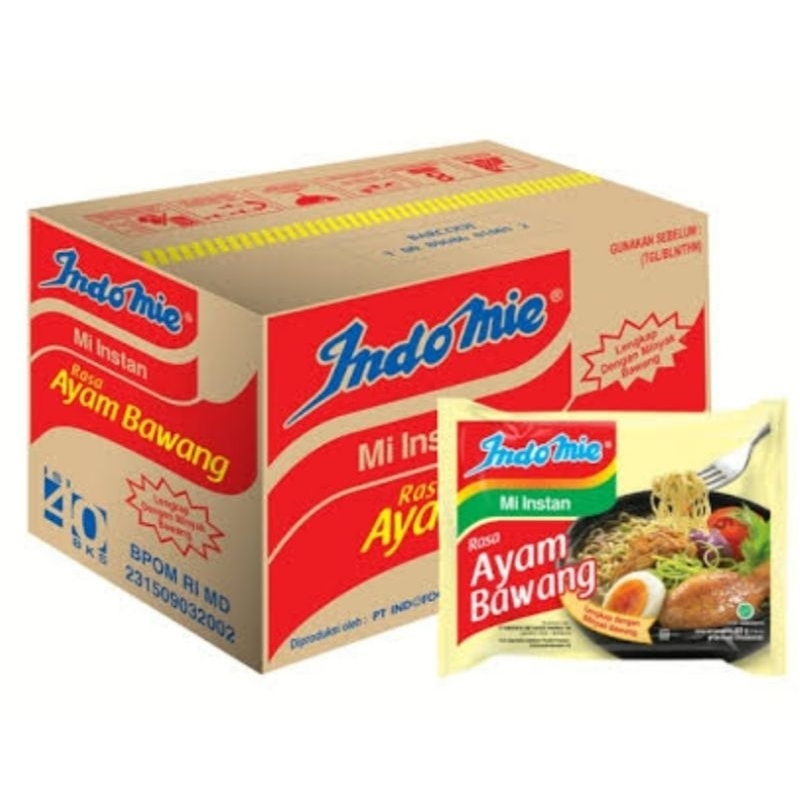 

Indomie kuah rasa ayam bawang 75gr