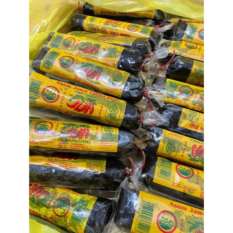 

Asam jawa tanpa Biji cap Gunung DUS