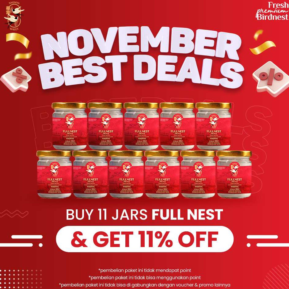

PRODUK PDZD8 NYONYA WALET Minuman Sarang Walet Bird Nest Drink Full Nest 99 Bird Nest 1 Jar CLR