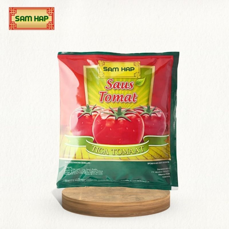 

SAMHAP Saus Tomat Refill | Saus Bantal Nasi Goreng | SAMHAP CAP TIGA TOMAT 500G