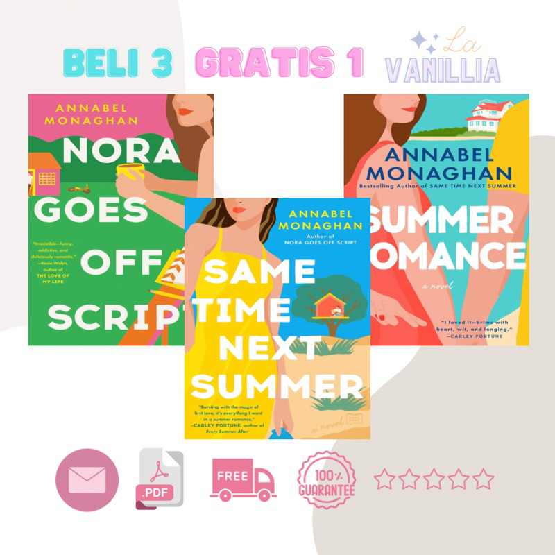 

Nora Goes Off Script Same Time Next Summer Romance by Annabel Monaghan