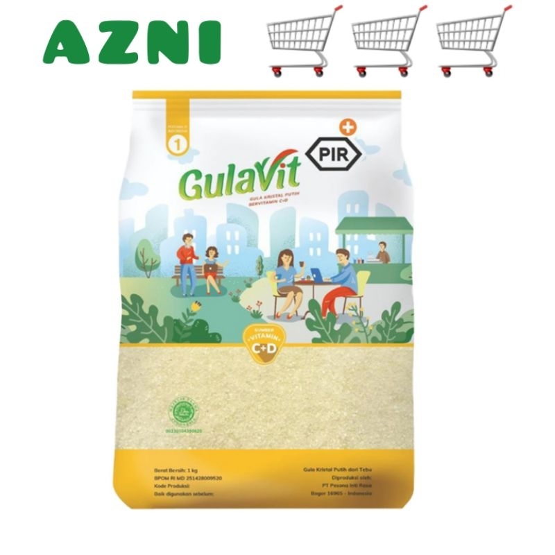 

GulaVit Gula Pasir Bervitamin C & D 1 kg