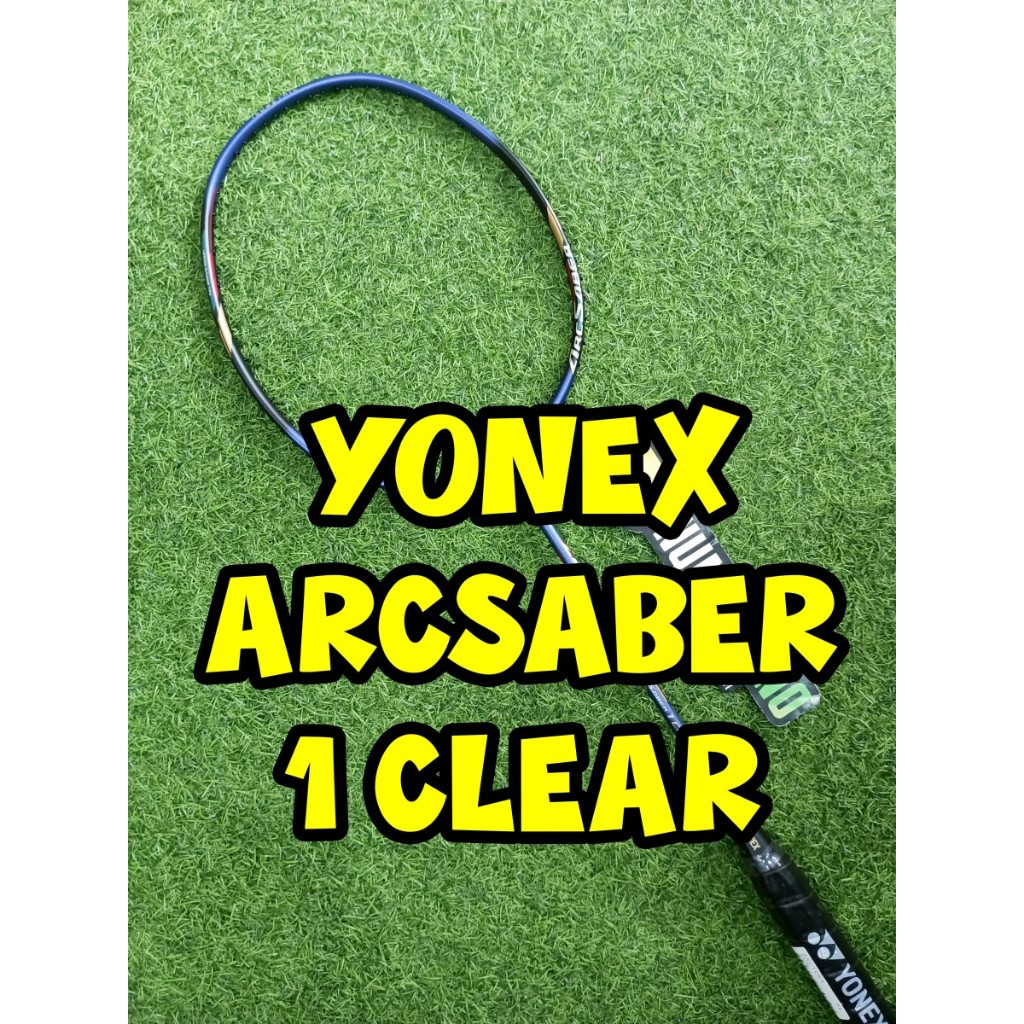 New Raket Badminton YONEX ARCSABER 1 CLEAR