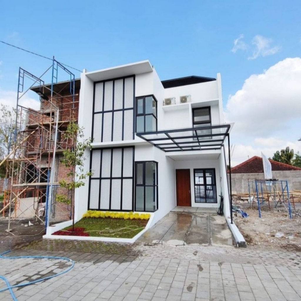 KANOPI MINIMALIS ATAP SOLARFLAT