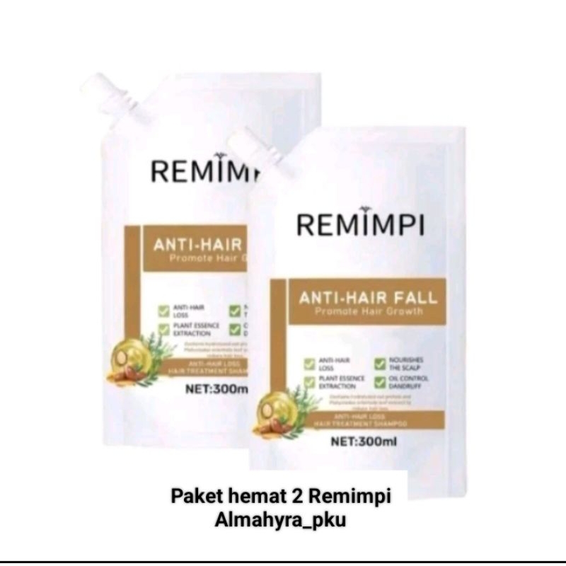 Remimpi Shampo Anti-Hair fall/Paket 2 Remimpi