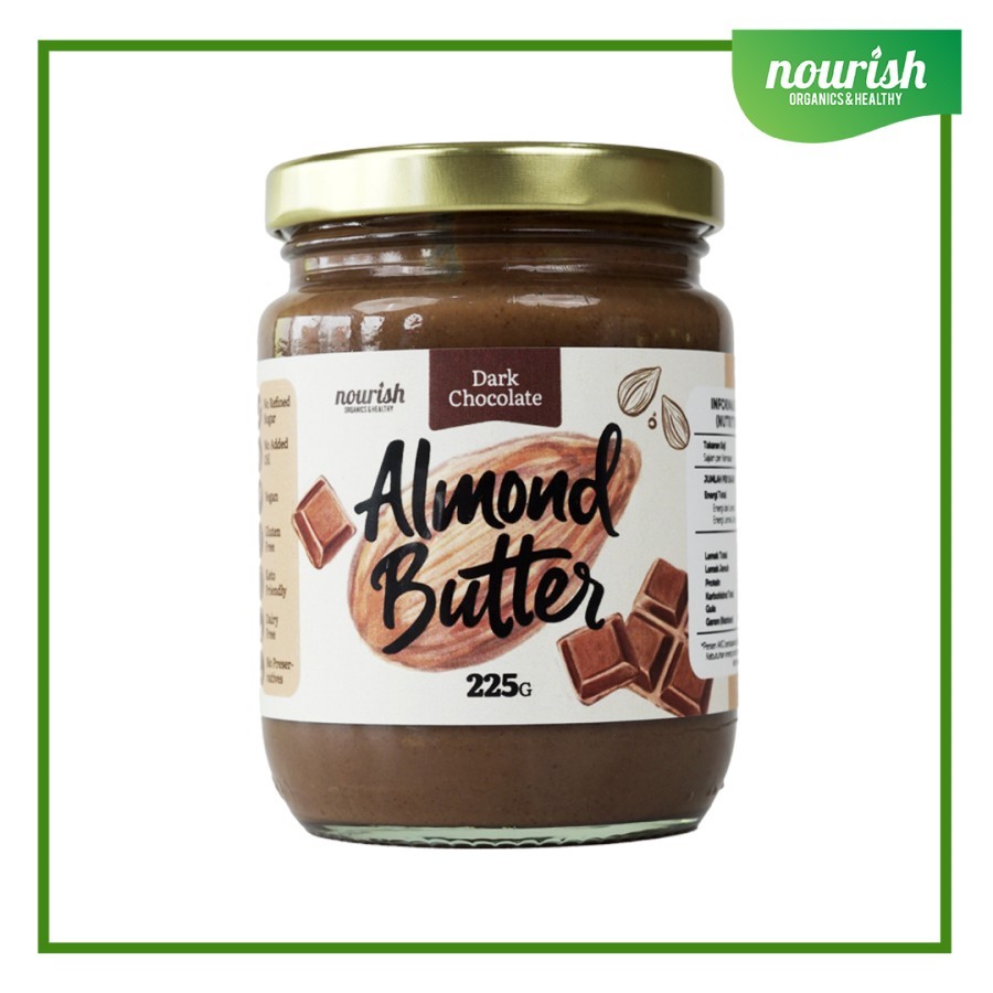 

Nourish Dark Chocolate Almond Butter - 225 gr