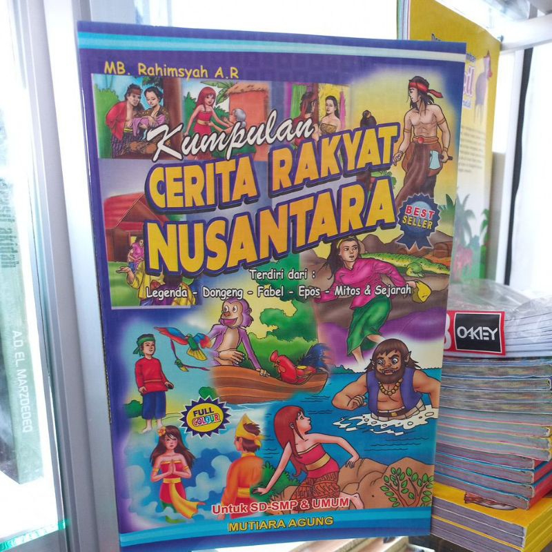 Buku cerita untuk Anak usia SD bergambar dan berwarna