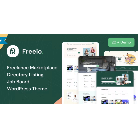 Freeio – Freelance Marketplace WordPress Theme