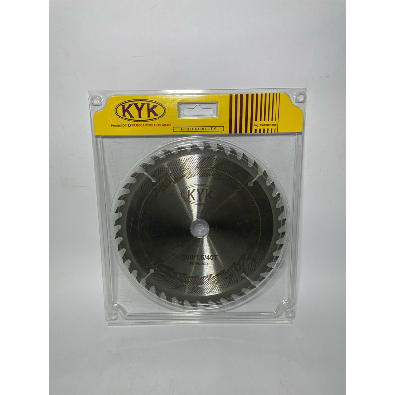 mata gergaji kayu 7x40 KYK/mata gergaji kayu 7inch kyk/mata circular saw kayu tct 7x40kyk/mata circu